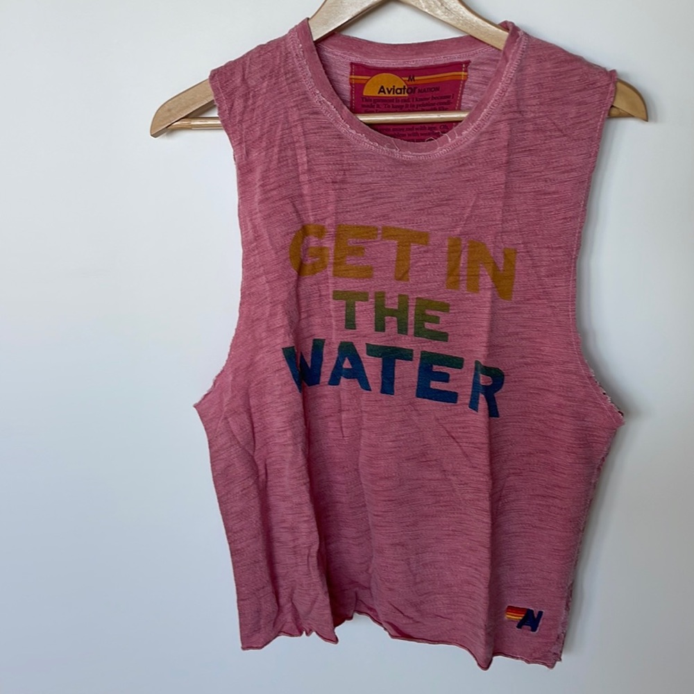 Aviator nation muscle tank